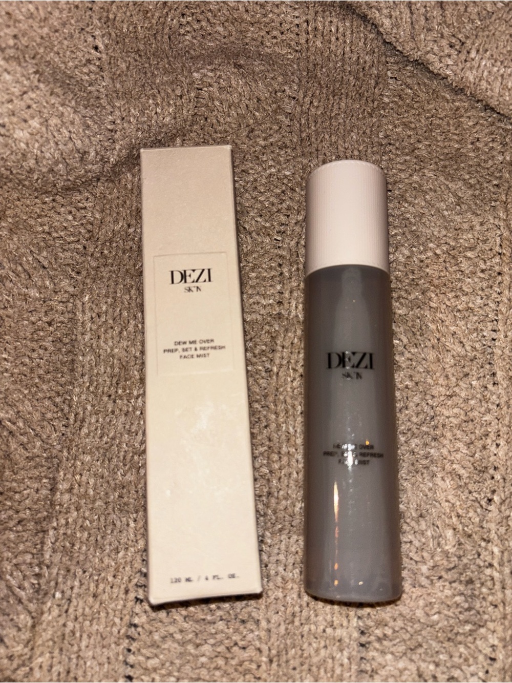 DEZI SKN Dew Me Over Prep Set & Refresh Face Mist 4 oz Full Size New